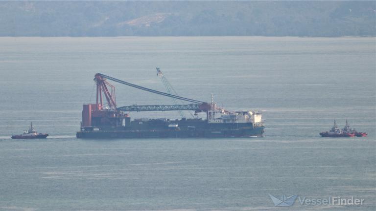 db kuroshio (Pipe Layer) - IMO 8757324, MMSI 351151000, Call Sign H8ZP under the flag of Panama