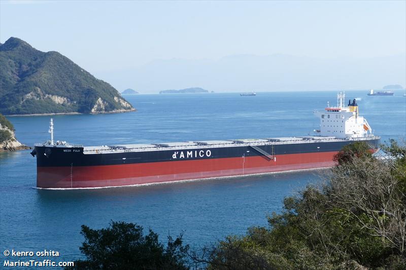 medi fuji (Bulk Carrier) - IMO 9873175, MMSI 353528000, Call Sign H9VB under the flag of Panama