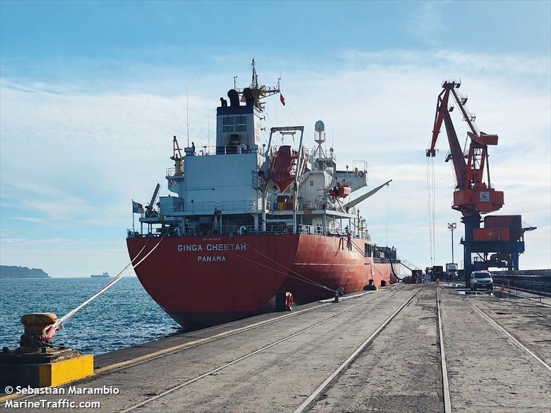 ginga cheetah (Chemical/Oil Products Tanker) - IMO 9414216, MMSI 355700000, Call Sign 3ENG3 under the flag of Panama