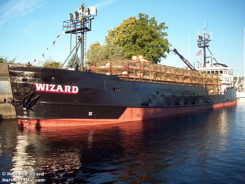 wizard (Fishing Vessel) - IMO 8992883, MMSI 367050980, Call Sign WDC6082 under the flag of United States (USA)