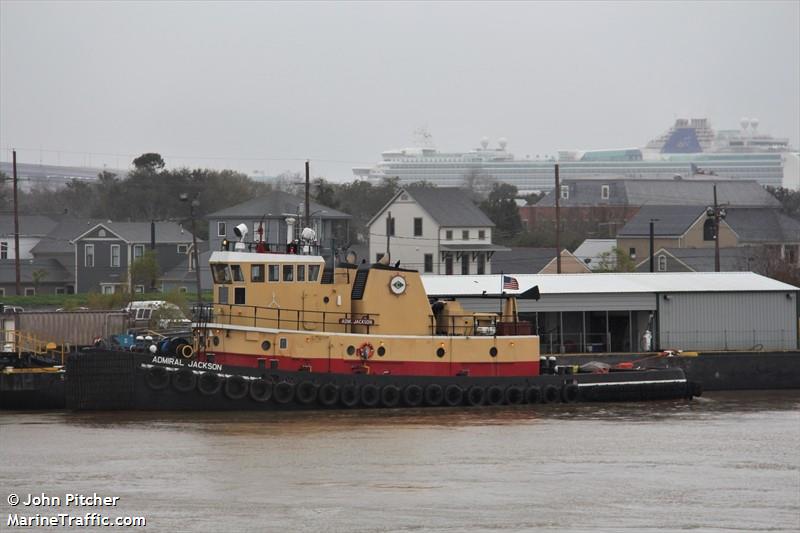 admiral jackson (Tug) - IMO , MMSI 367189570, Call Sign WDD7668 under the flag of United States (USA)