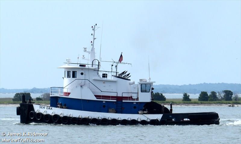 sea oak (Towing vessel) - IMO , MMSI 367189580, Call Sign WDD7669 under the flag of United States (USA)