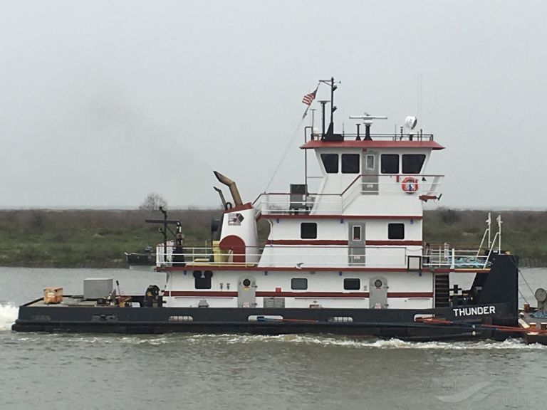 thunder (Towing vessel) - IMO , MMSI 367544960, Call Sign WDG5276 under the flag of United States (USA)