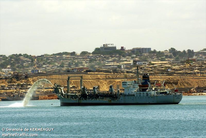 hangjun4007 (Hopper Dredger) - IMO 7819278, MMSI 412044750, Call Sign BSNF under the flag of China