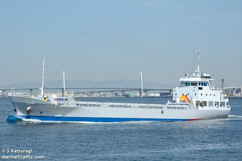 shousen maru no.1 (Cargo ship) - IMO , MMSI 431014096, Call Sign JD4707 under the flag of Japan