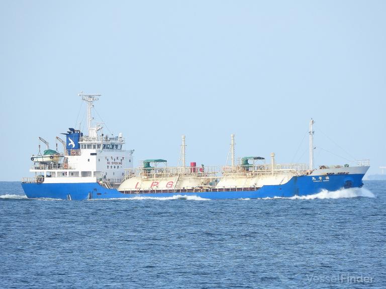 tokuyo maru (LPG Tanker) - IMO 9152337, MMSI 431100271, Call Sign JH3379 under the flag of Japan