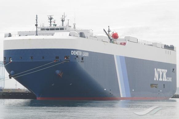 demeter leader (Vehicles Carrier) - IMO 9477921, MMSI 431766000, Call Sign 7KEO under the flag of Japan