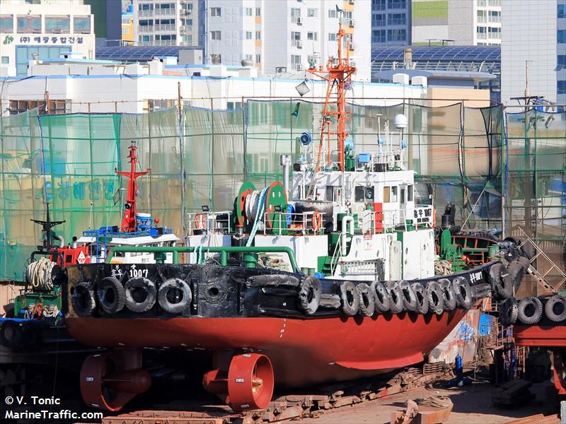 heung woo 1007ho (Other type) - IMO , MMSI 440109220, Call Sign 050205 under the flag of Korea