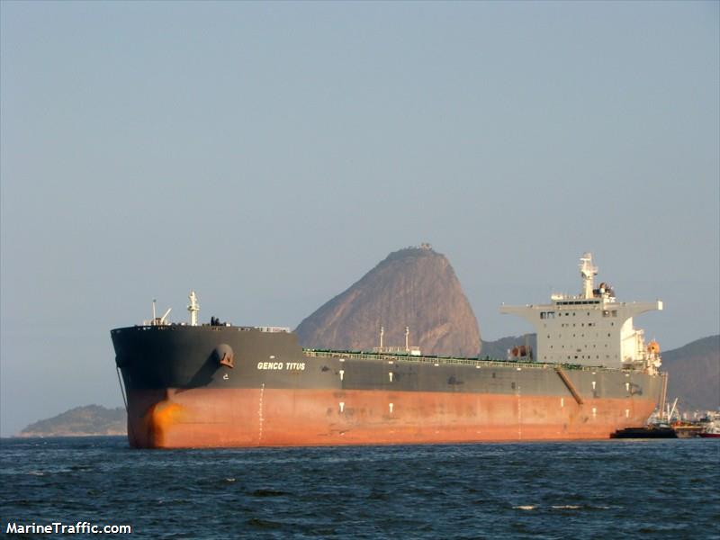 genco titus (Bulk Carrier) - IMO 9410959, MMSI 477968800, Call Sign VRDI7 under the flag of Hong Kong