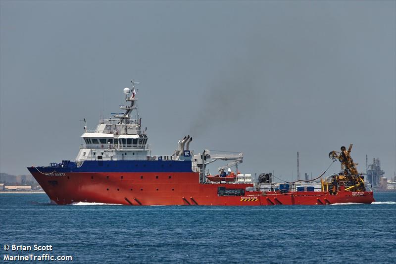 mega bakti (Standby Safety Vessel) - IMO 9612571, MMSI 533130895, Call Sign 9MPU8 under the flag of Malaysia