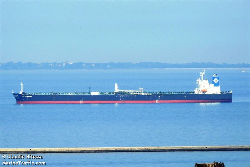 kriti samaria (Crude Oil Tanker) - IMO 9329409, MMSI 636017739, Call Sign D5MM7 under the flag of Liberia