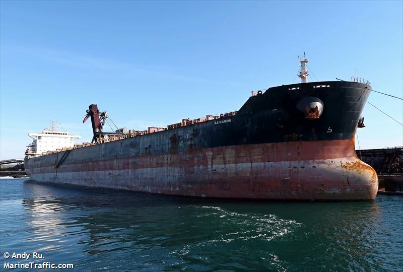 lila shanghai (Bulk Carrier) - IMO 9541318, MMSI 636018513, Call Sign A8WC5 under the flag of Liberia