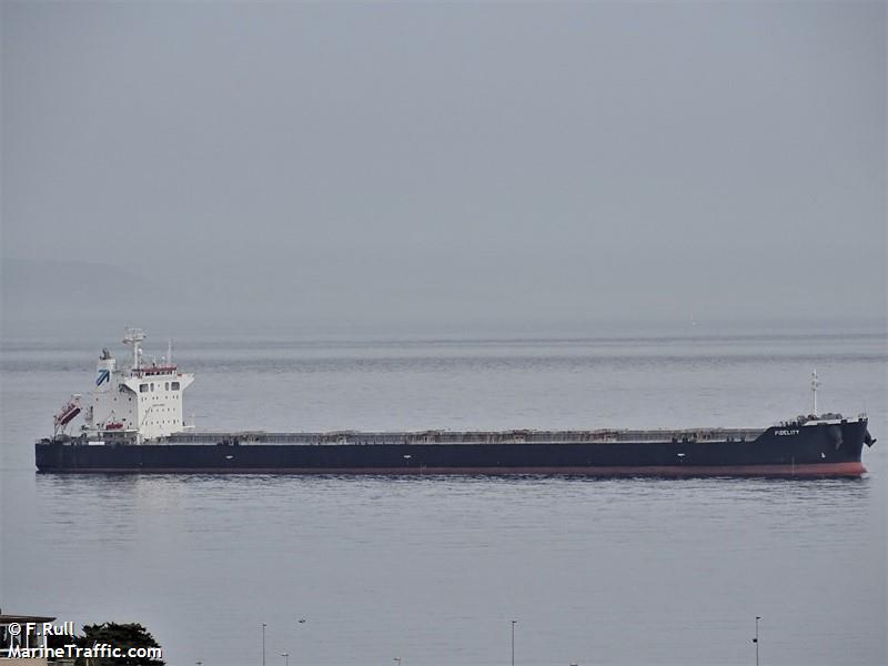 fidelity (Bulk Carrier) - IMO 9552812, MMSI 636019692, Call Sign D5VR7 under the flag of Liberia