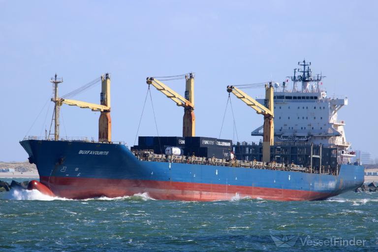 buxfavourite (Container Ship) - IMO 9150212, MMSI 636091848, Call Sign A8TQ4 under the flag of Liberia