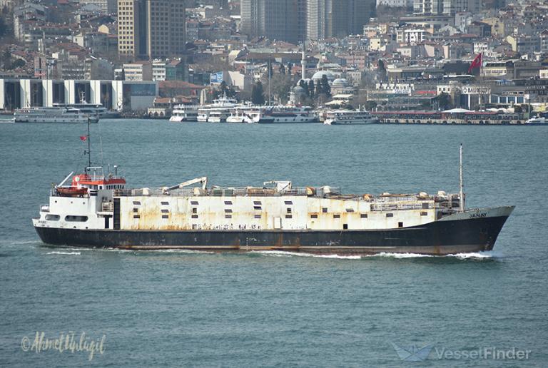 janay (Livestock Carrier) - IMO 7015509, MMSI 671011000, Call Sign 5VAB4 under the flag of Togolese Rep