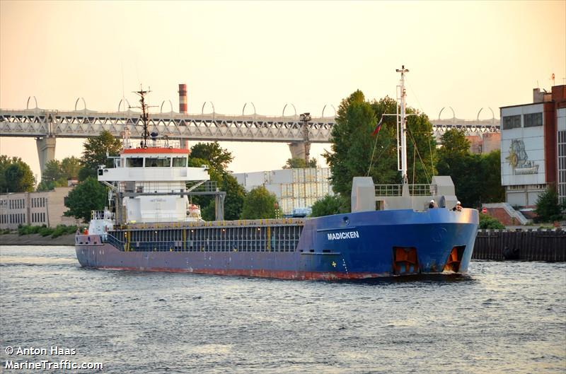 madicken (General Cargo Ship) - IMO 9195755, MMSI 210090000, Call Sign 5BPY5 under the flag of Cyprus