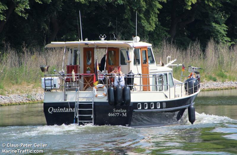quintana (Unknown) - IMO , MMSI 211165890, Call Sign DK4835 under the flag of Germany