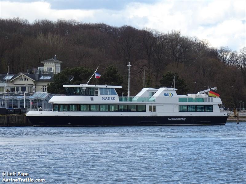 hanse (Passenger ship) - IMO , MMSI 211168700, Call Sign DA8691 under the flag of Germany