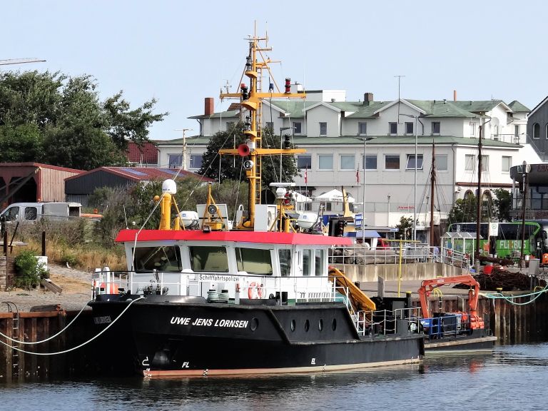 uwe jens lornsen (Research Vessel) - IMO 9218325, MMSI 211294830, Call Sign DBDI under the flag of Germany