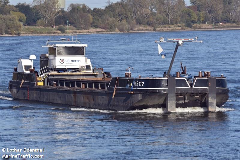 ms112 (Cargo ship) - IMO , MMSI 211502340, Call Sign DC3711 under the flag of Germany