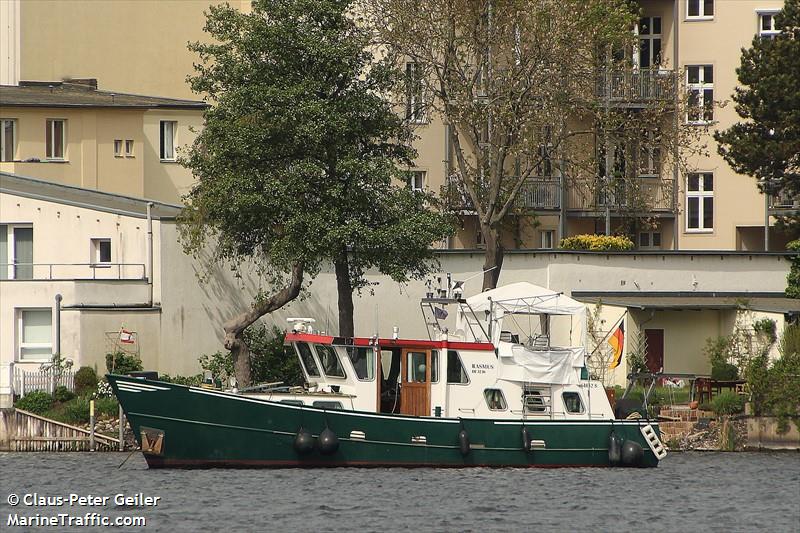 rasmus (Pleasure craft) - IMO , MMSI 211551480, Call Sign DF3230 under the flag of Germany