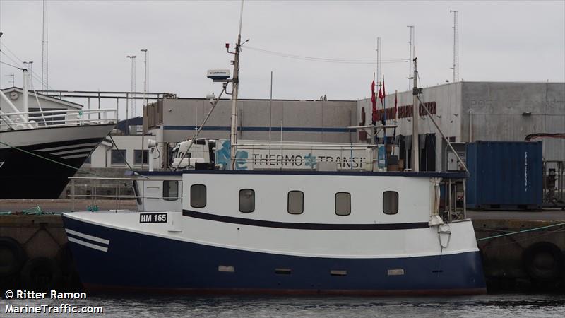 hm165 britta (Fishing vessel) - IMO , MMSI 219009273, Call Sign OU4034 under the flag of Denmark