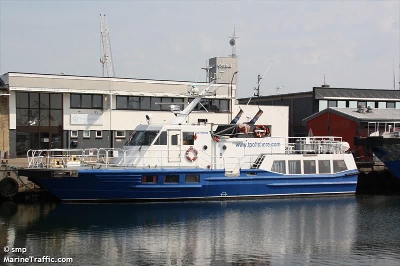 cathrin (Passenger ship) - IMO , MMSI 219012639, Call Sign OWCT2 under the flag of Denmark