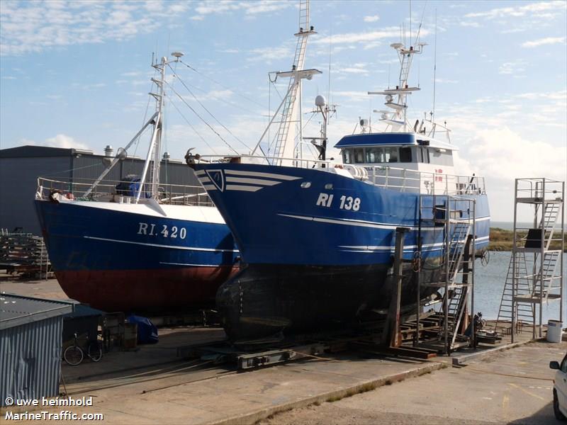 helle jes (Fishing vessel) - IMO , MMSI 219946000, Call Sign OZYD under the flag of Denmark