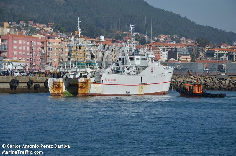 puente sabaris (Fishing Vessel) - IMO 8509210, MMSI 224488000, Call Sign EEAL under the flag of Spain