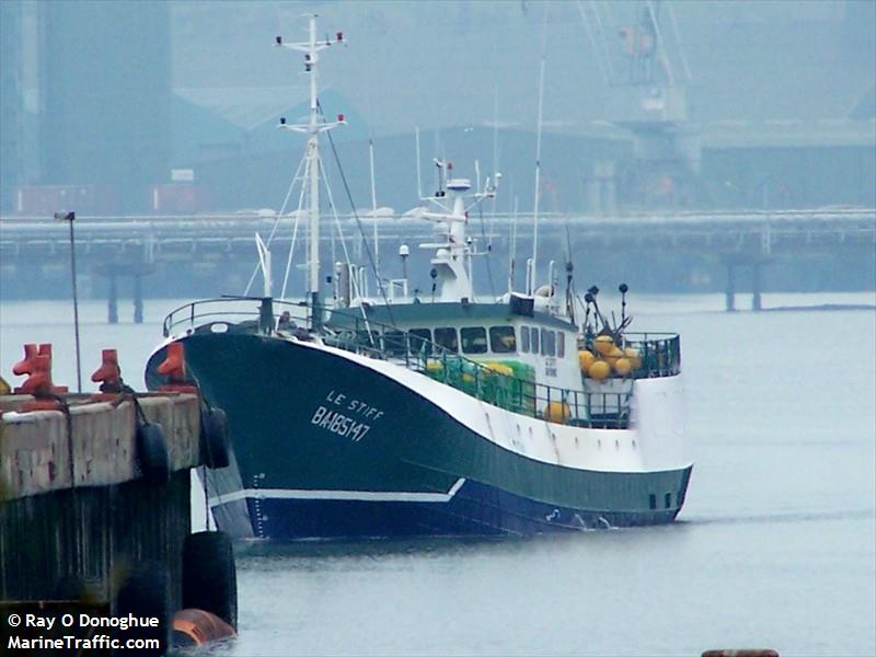 fv le stiff (Fishing Vessel) - IMO 6523614, MMSI 228858000, Call Sign FTMJ under the flag of France