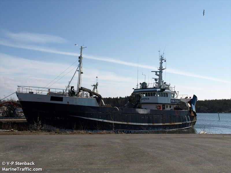 laguna (Fishing Vessel) - IMO 7392309, MMSI 230941050, Call Sign OJ9406 under the flag of Finland