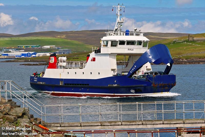 fivla (Passenger ship) - IMO , MMSI 232003596, Call Sign GDZT under the flag of United Kingdom (UK)