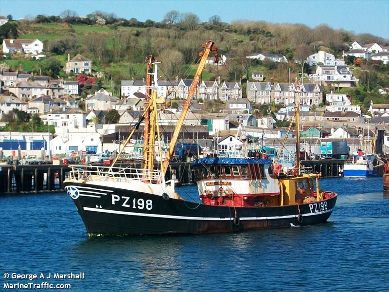 fv aaltje adriaantje (Fishing vessel) - IMO , MMSI 232005800, Call Sign 2PRB under the flag of United Kingdom (UK)