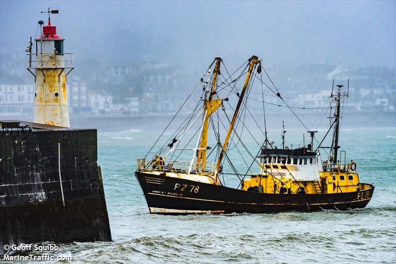 james r h pz78 (Fishing Vessel) - IMO 7010999, MMSI 232005840, Call Sign MASV6 under the flag of United Kingdom (UK)