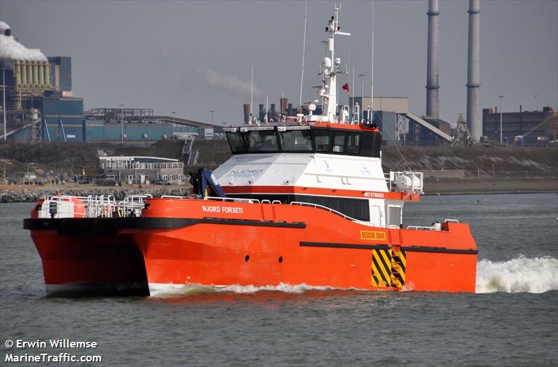 njord forseti (Offshore Tug/Supply Ship) - IMO 9786669, MMSI 235116578, Call Sign 2JKA7 under the flag of United Kingdom (UK)