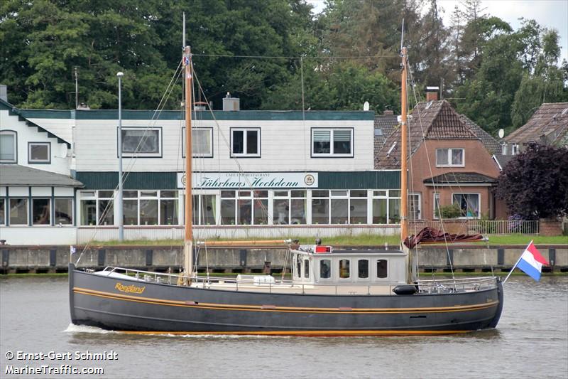 roegland (Pleasure craft) - IMO , MMSI 244016715, Call Sign PB2415 under the flag of Netherlands