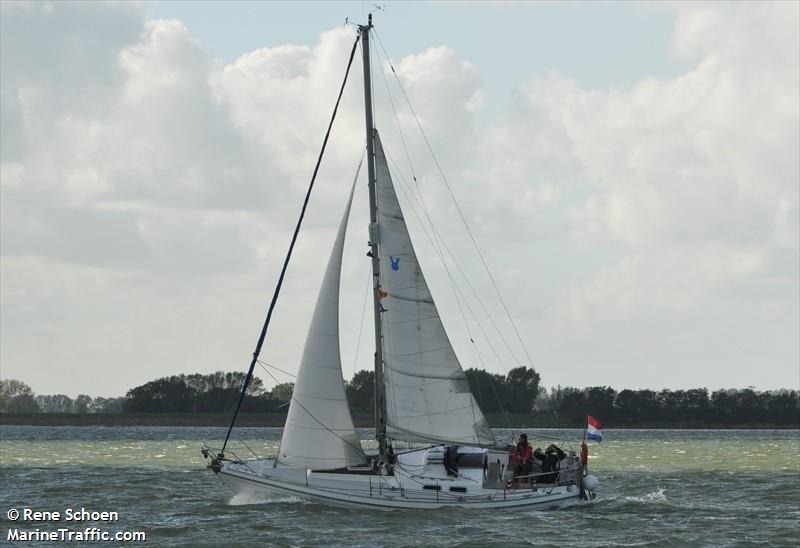 potvis (Sailing vessel) - IMO , MMSI 244150916, Call Sign PC5015 under the flag of Netherlands