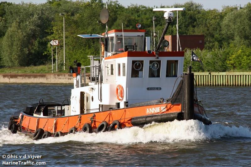 annie iii (Towing vessel) - IMO , MMSI 244660979, Call Sign PD8990 under the flag of Netherlands