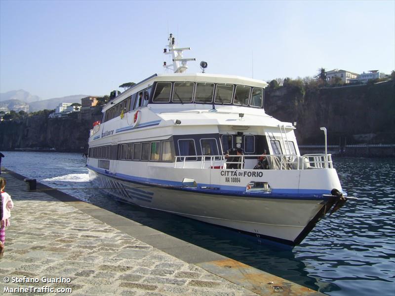 cittadiforio (Passenger Ship) - IMO 8614455, MMSI 247070900, Call Sign IZGA under the flag of Italy