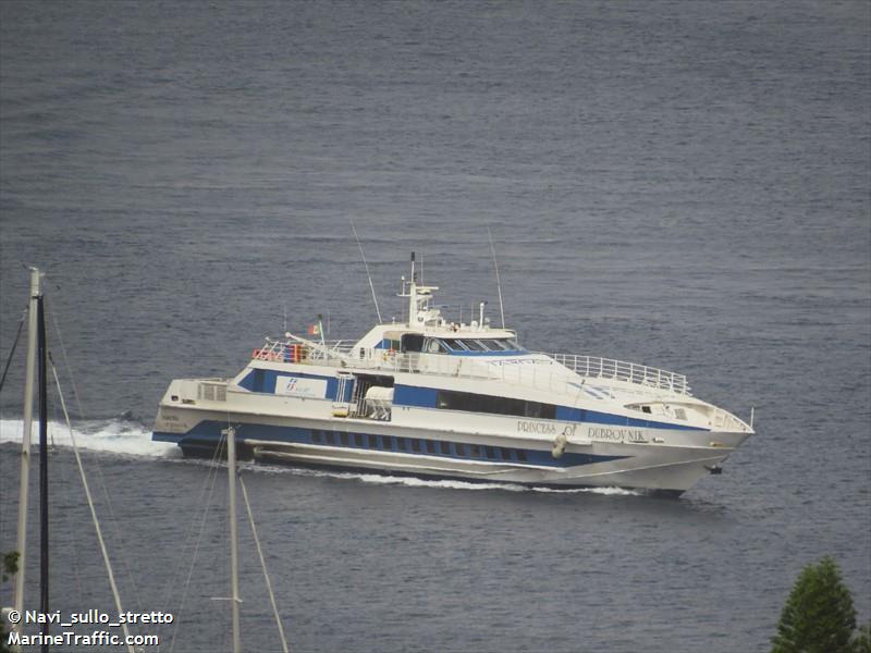 princessofdubrovnik (Passenger Ship) - IMO 9111345, MMSI 247343400, Call Sign INGR2 under the flag of Italy