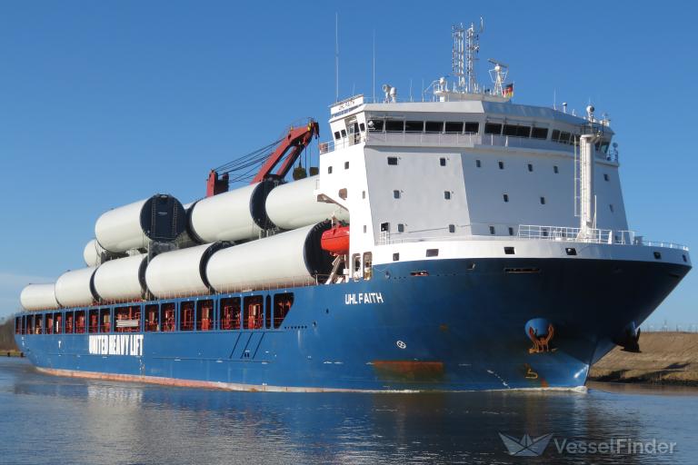 uhl faith (Heavy Load Carrier) - IMO 9892482, MMSI 255806342, Call Sign CQEC3 under the flag of Madeira