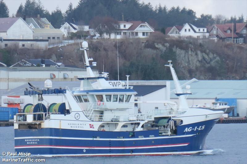 nesejenta (Fishing Vessel) - IMO 9856397, MMSI 257127360, Call Sign LFWP under the flag of Norway