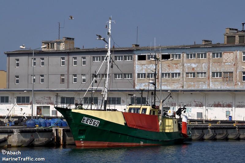 leb 62 (Fishing vessel) - IMO , MMSI 261000720, Call Sign SPK2022 under the flag of Poland