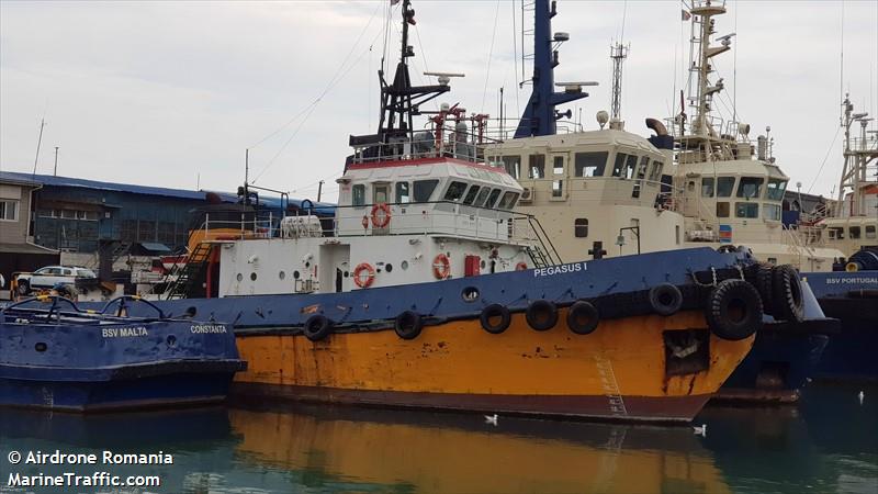 pegasus i (Tug) - IMO 8523230, MMSI 264900354, Call Sign YQQO under the flag of Romania