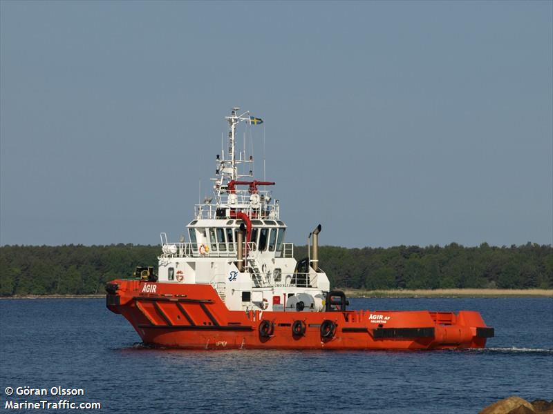 agirtug (Tug) - IMO 9251963, MMSI 265608060, Call Sign SBFQ under the flag of Sweden