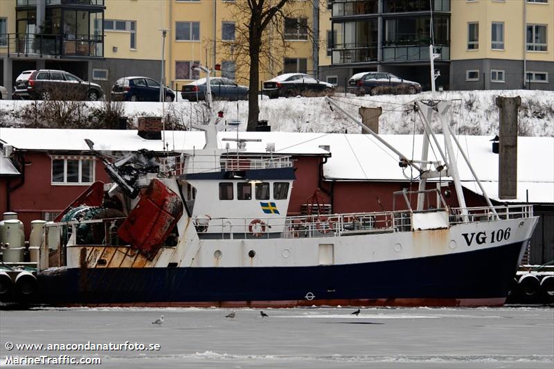 theseus (Fishing Vessel) - IMO 8718770, MMSI 266062000, Call Sign SMIB under the flag of Sweden