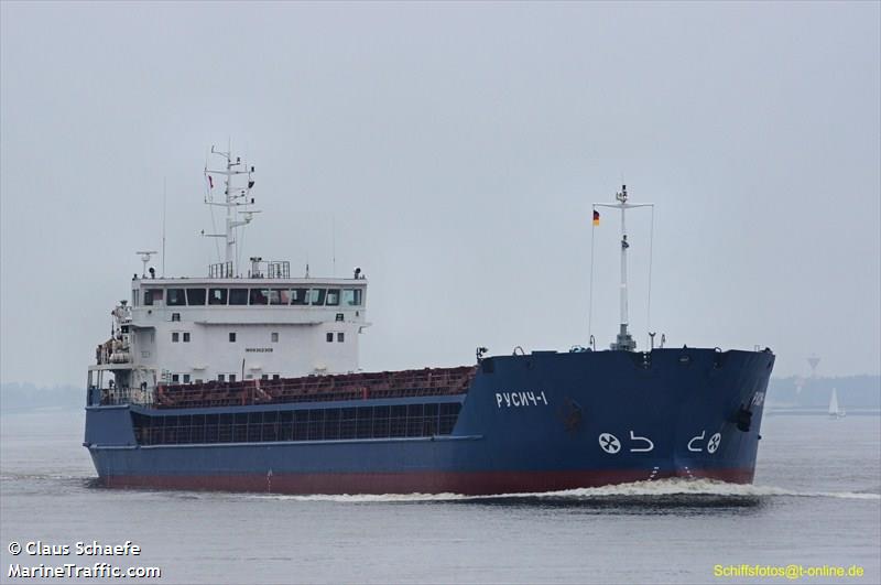 rusich-1 (General Cargo Ship) - IMO 9302308, MMSI 273313430, Call Sign UAAA under the flag of Russia