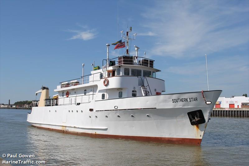 southern star (Offshore Support Vessel) - IMO 8627000, MMSI 309446000, Call Sign YJTN2 under the flag of Bahamas