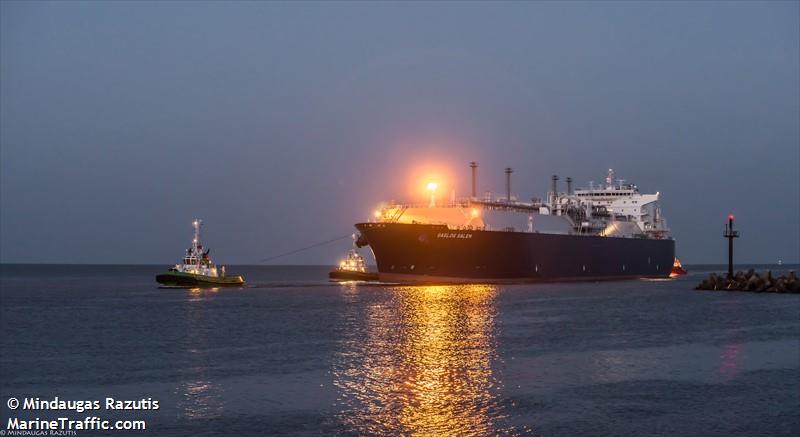 gaslog salem (LNG Tanker) - IMO 9638915, MMSI 310699000, Call Sign ZCEN7 under the flag of Bermuda