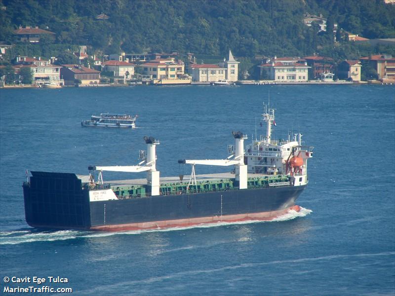 ocean force (Heavy Load Carrier) - IMO 8215613, MMSI 312666000, Call Sign V3WI7 under the flag of Belize